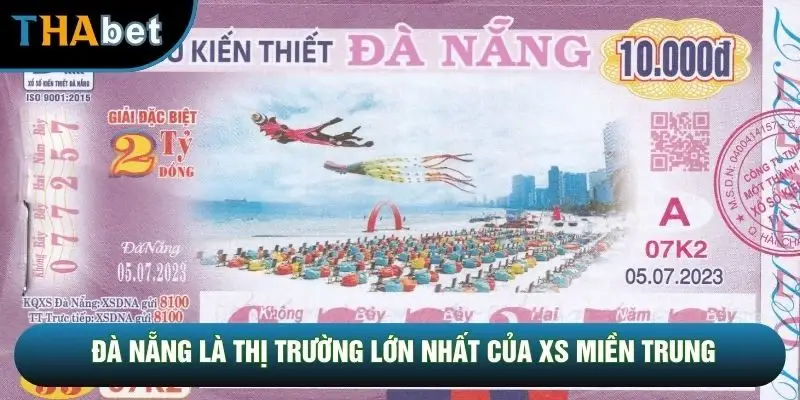 Đà Nẵng là thị trường lớn nhất của XS miền trung Đà Nẵng là thị trường lớn nhất của XS miền trung