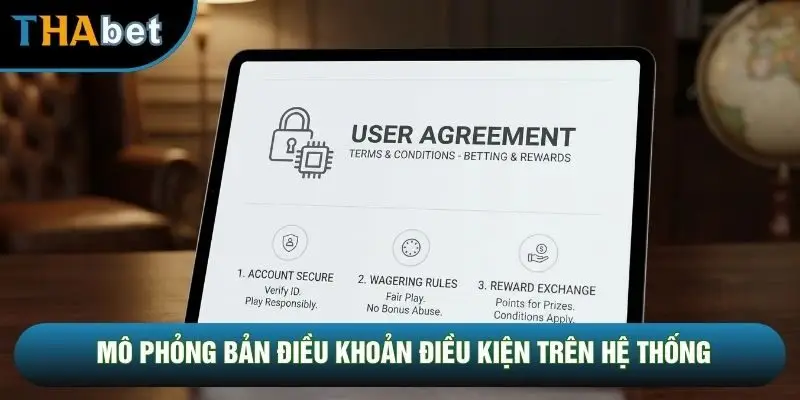 Mô phỏng bản điều khoản điều kiện trên hệ thống Mô phỏng bản điều khoản điều kiện trên hệ thống