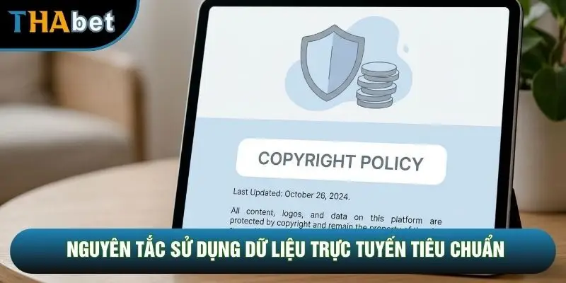 Nguyên tắc sử dụng dữ liệu trực tuyến tiêu chuẩn Nguyên tắc sử dụng dữ liệu trực tuyến tiêu chuẩn