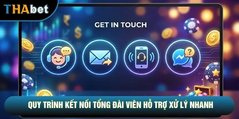 Quy trình kết nối tổng đài viên hỗ trợ xử lý nhanh